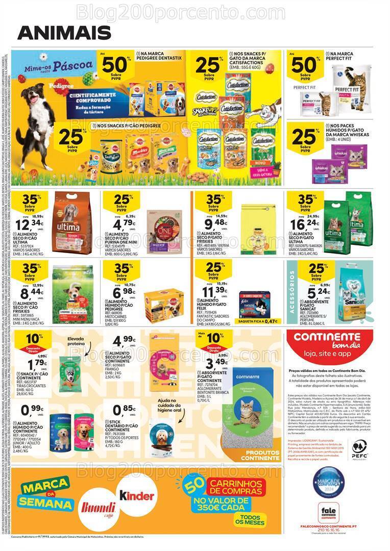Antevisão Folheto CONTINENTE Bom Dia Promoções de 26 março a 1 abril