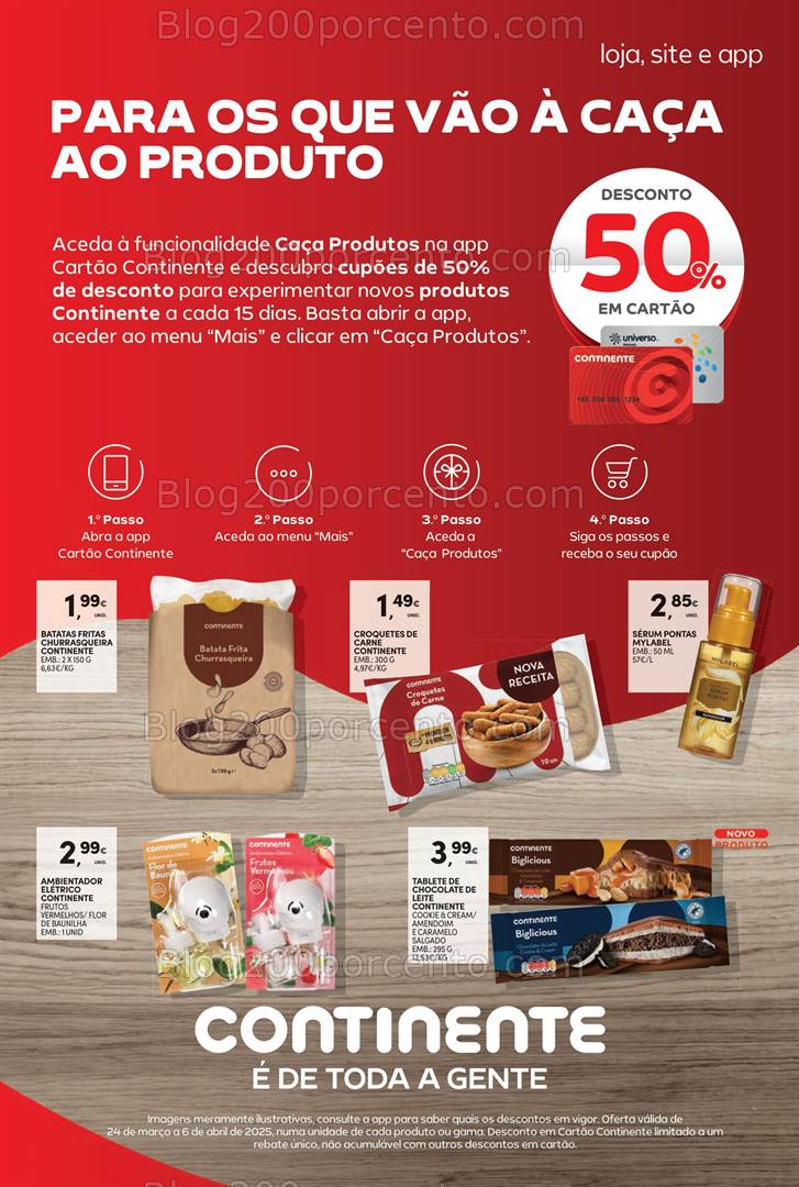 Antevisão Folheto CONTINENTE Bom Dia Promoções de 1 a 7 abril