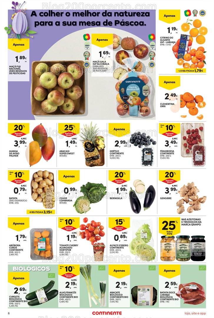 Antevisão Folheto CONTINENTE Bom Dia Promoções de 1 a 7 abril