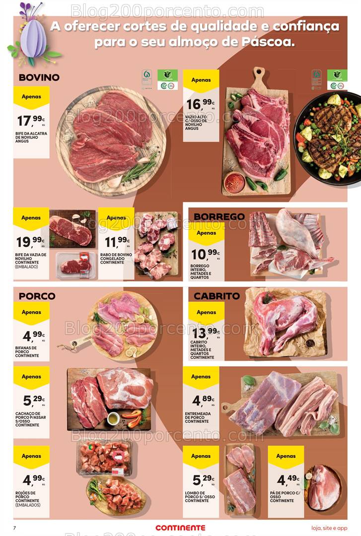 Antevisão Folheto CONTINENTE Bom Dia Promoções de 1 a 7 abril