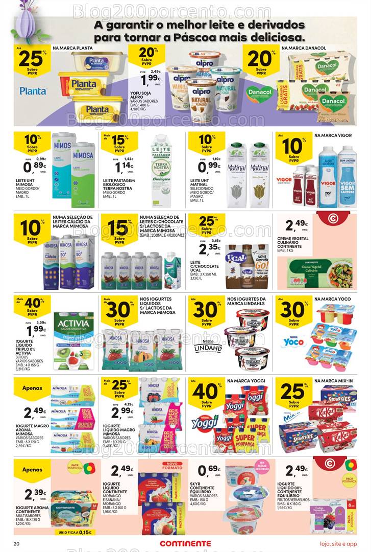 Antevisão Folheto CONTINENTE Bom Dia Promoções de 1 a 7 abril