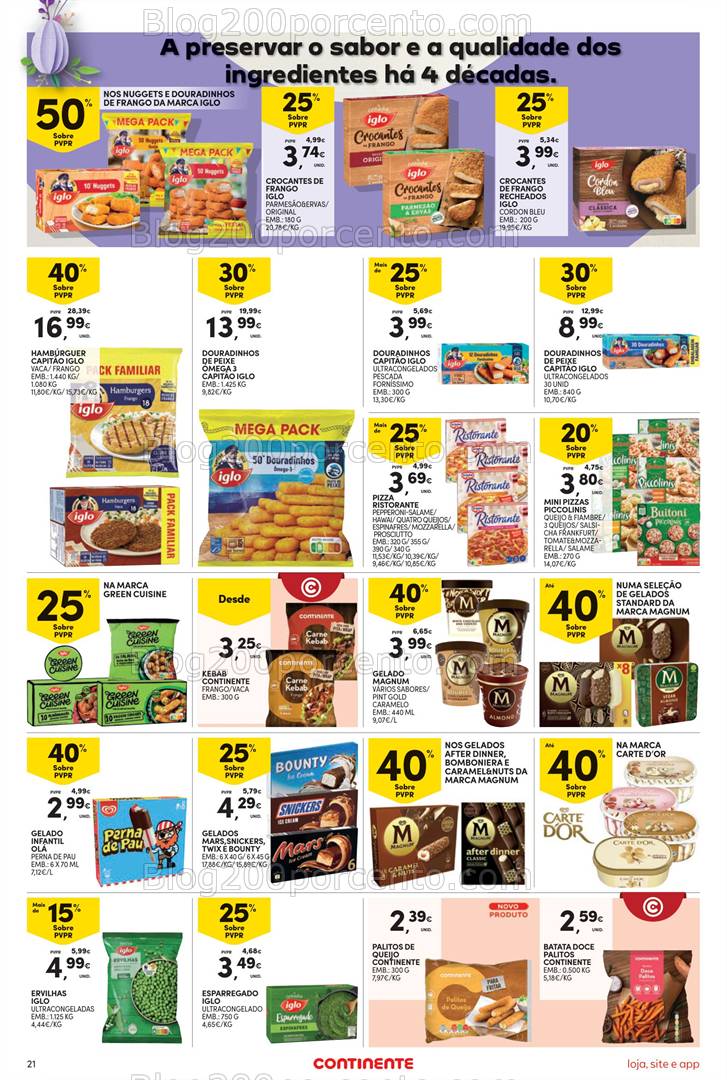 Antevisão Folheto CONTINENTE Bom Dia Promoções de 1 a 7 abril