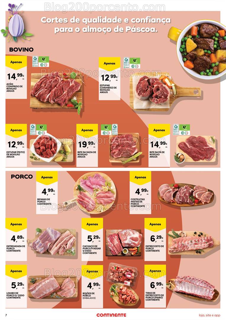 Antevisão Folheto  CONTINENTE Bom Dia Promoções de 8 a 14 abril