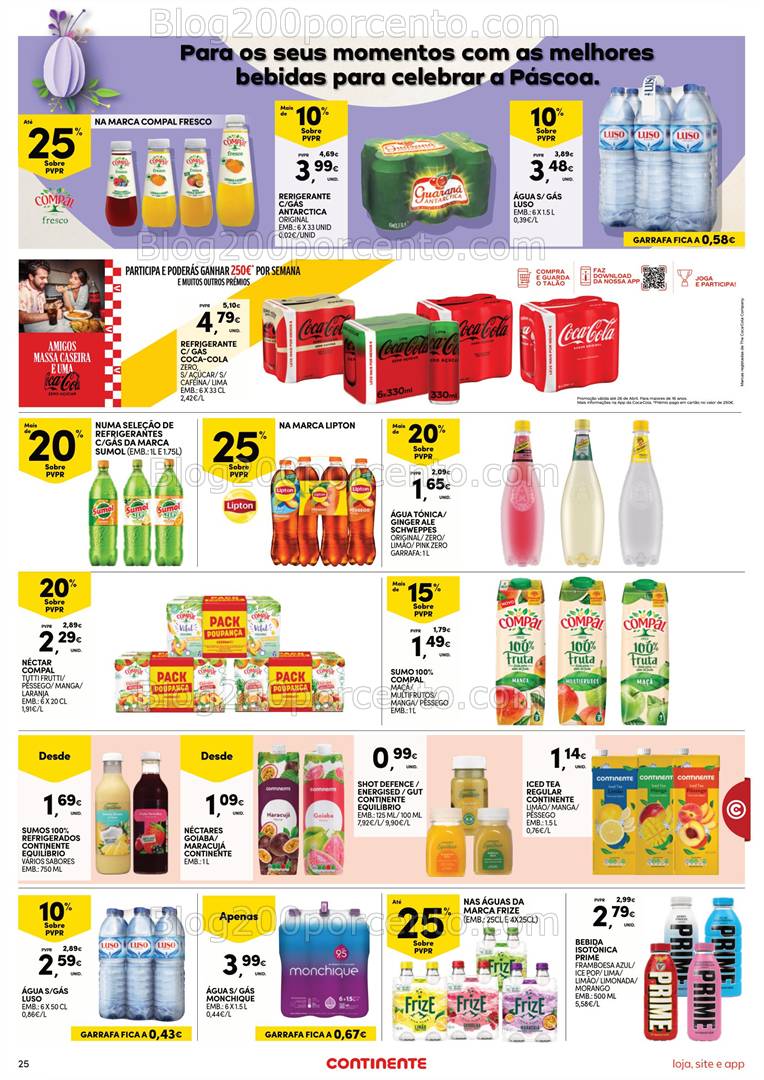 Antevisão Folheto  CONTINENTE Bom Dia Promoções de 8 a 14 abril