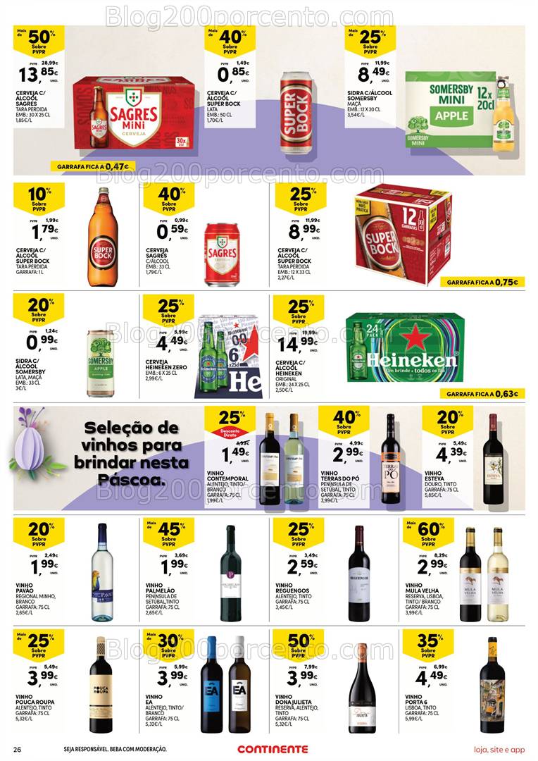 Antevisão Folheto  CONTINENTE Bom Dia Promoções de 8 a 14 abril