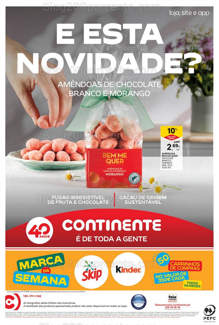 Antevisão Folheto CONTINENTE Bom Dia Promoções de 15 a 21 abril