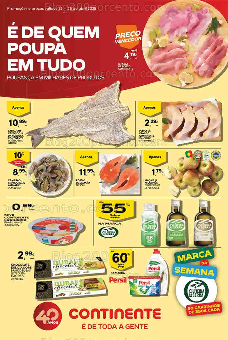 Antevisão Folheto CONTINENTE Bom Dia Promoções de 22 a 28 abril