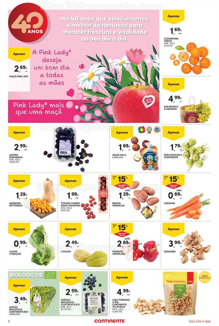 Antevisão Folheto CONTINENTE Bom Dia Promoções de 29 abril a 5 maio