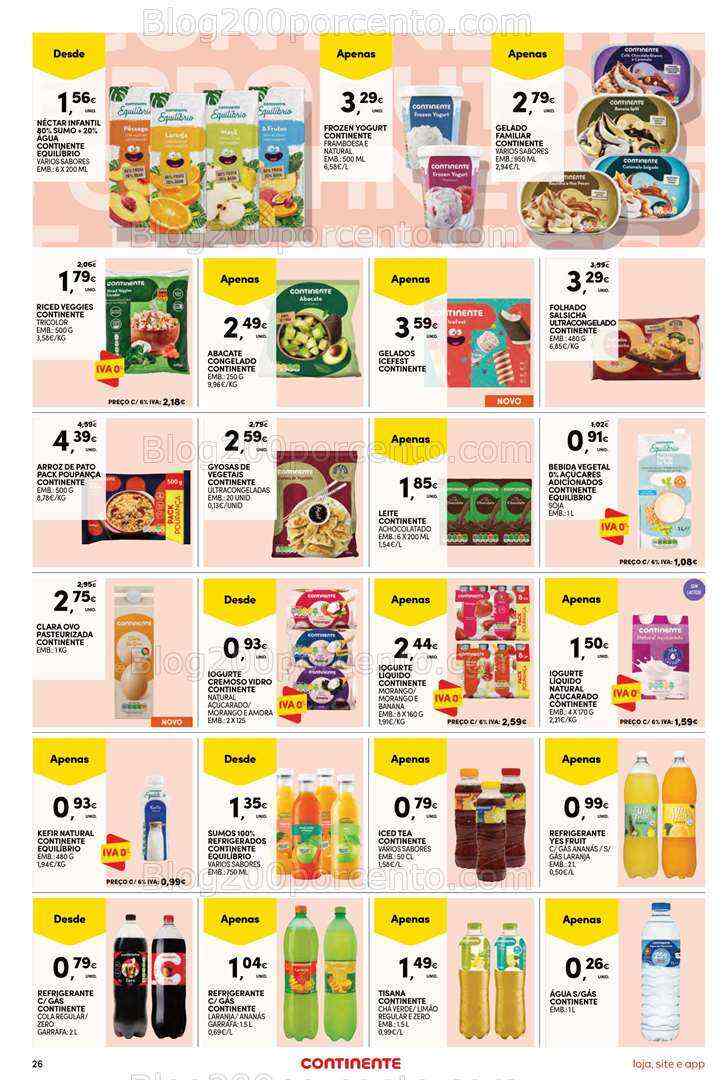 Antevisão Folheto CONTINENTE Bom Dia Promoções de 11 a 17 julho
