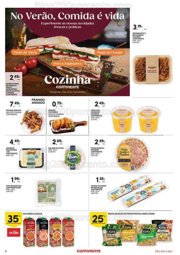 Antevisão Folheto CONTINENTE Bom Dia Promoções de 25 a 31 julho