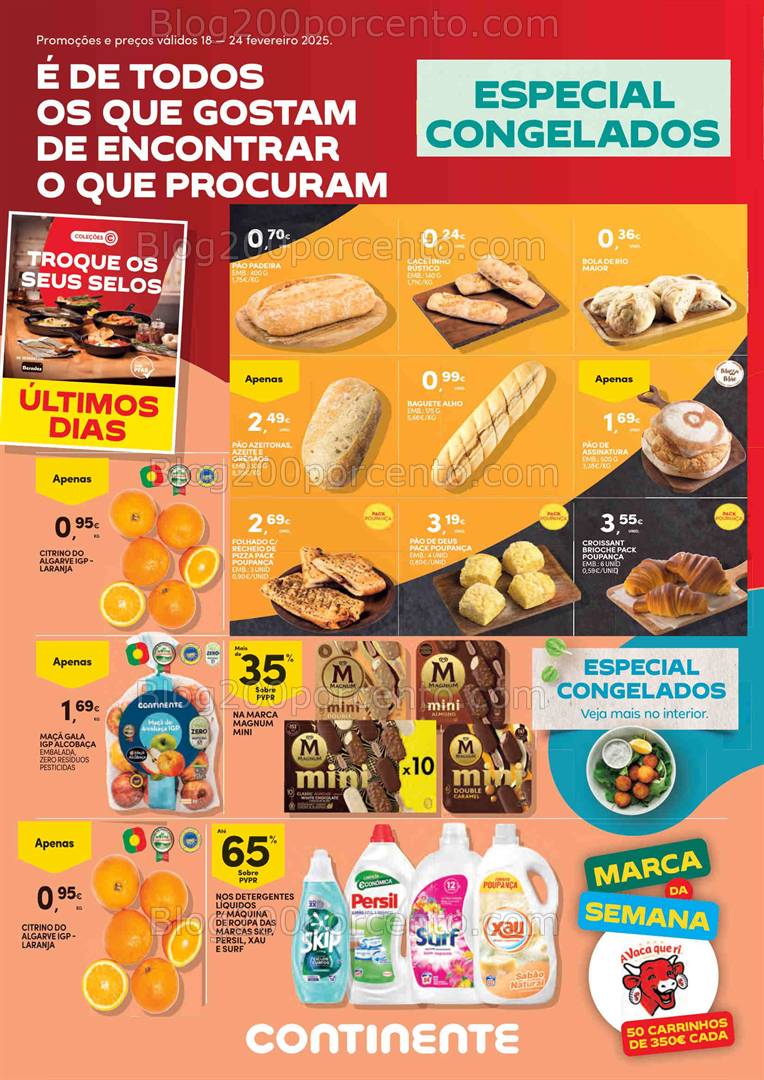 Antevisão Folheto CONTINENTE Bom Dia Promoções de 18 a 24 fevereiro