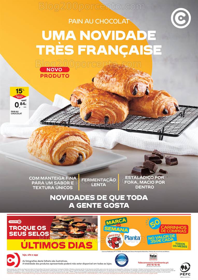 Antevisão Folheto CONTINENTE Bom Dia Promoções de 18 a 24 fevereiro