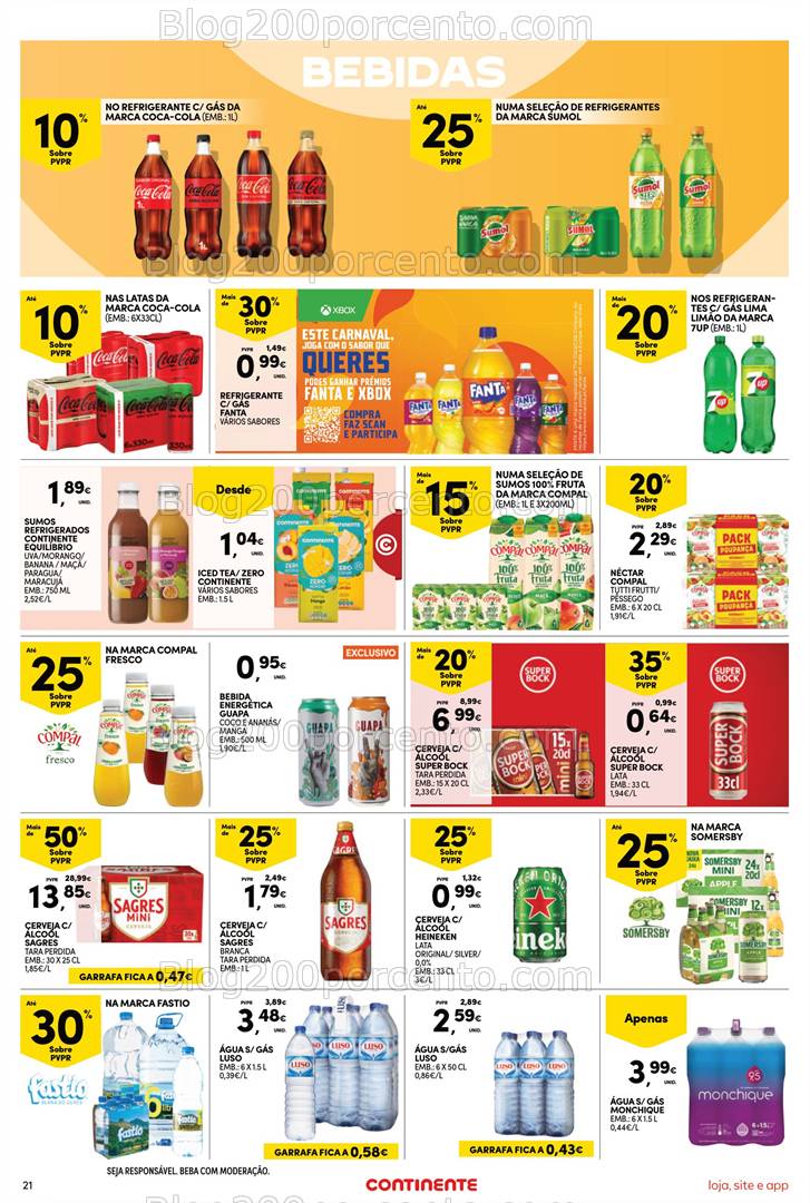 Antevisão Folheto CONTINENTE Bom Dia Promoções de 25 fevereiro a 3 março