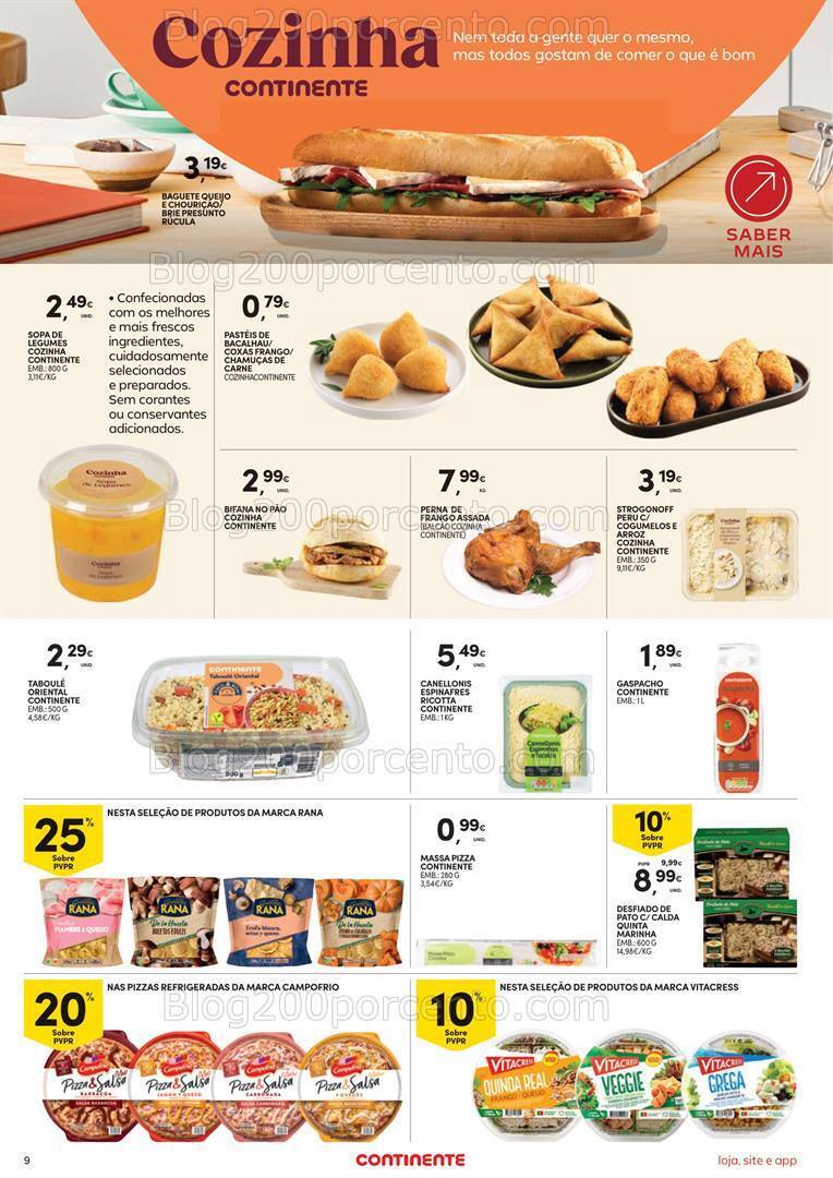 Antevisão Folheto CONTINENTE Bom Dia Promoções de 9 a 15 julho