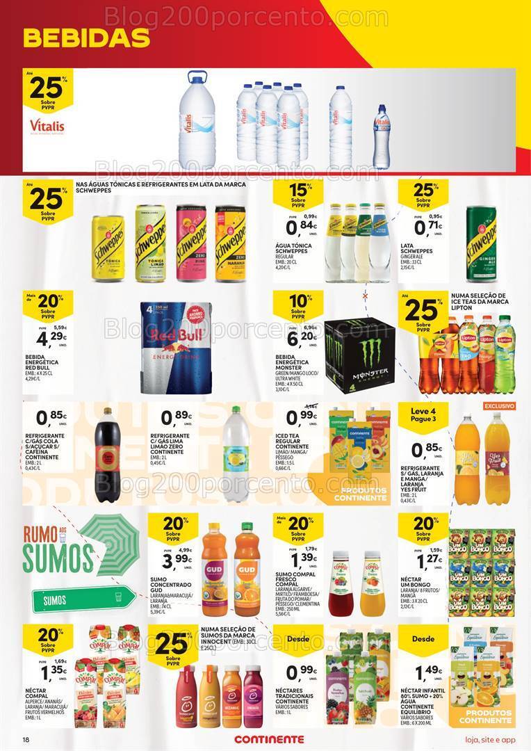 Antevisão Folheto CONTINENTE Bom Dia Promoções de 9 a 15 julho