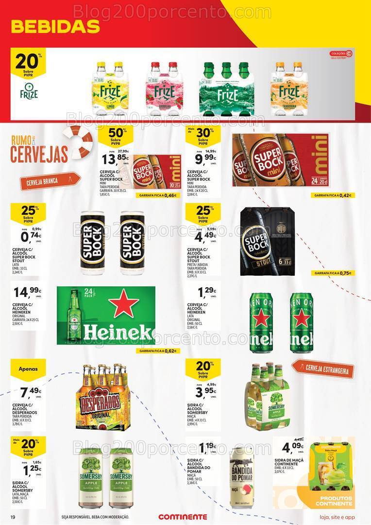 Antevisão Folheto CONTINENTE Bom Dia Promoções de 9 a 15 julho