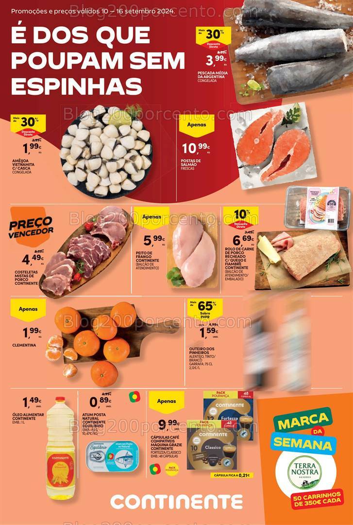 Antevisão Folheto CONTINENTE Bom Dia Promoções de 10 a 26 setembro