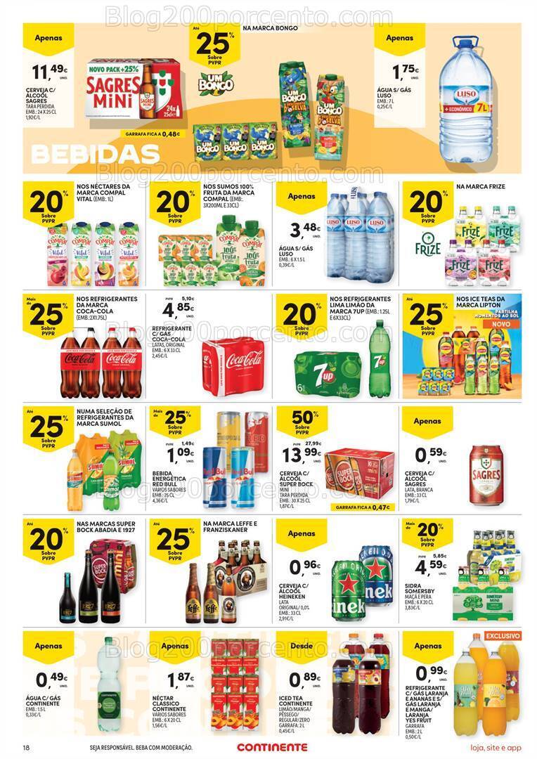 Antevisão Folheto CONTINENTE Bom Dia Promoções de 5 a 11 setembro