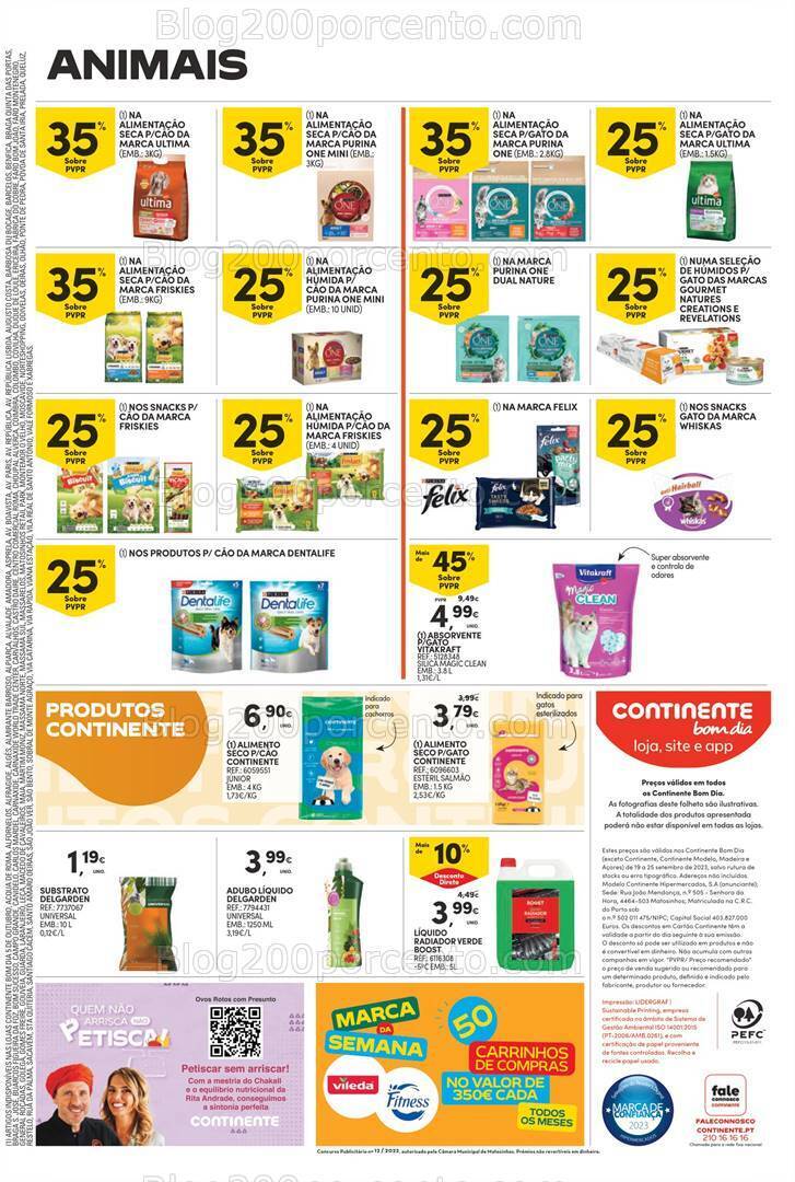 Antevisão Folheto CONTINENTE Bom Dia Promoções de 19 a 25 setembro