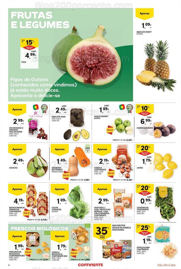 Antevisão Folheto CONTINENTE Bom Dia Promoções de 26 setembro a 2 outubro