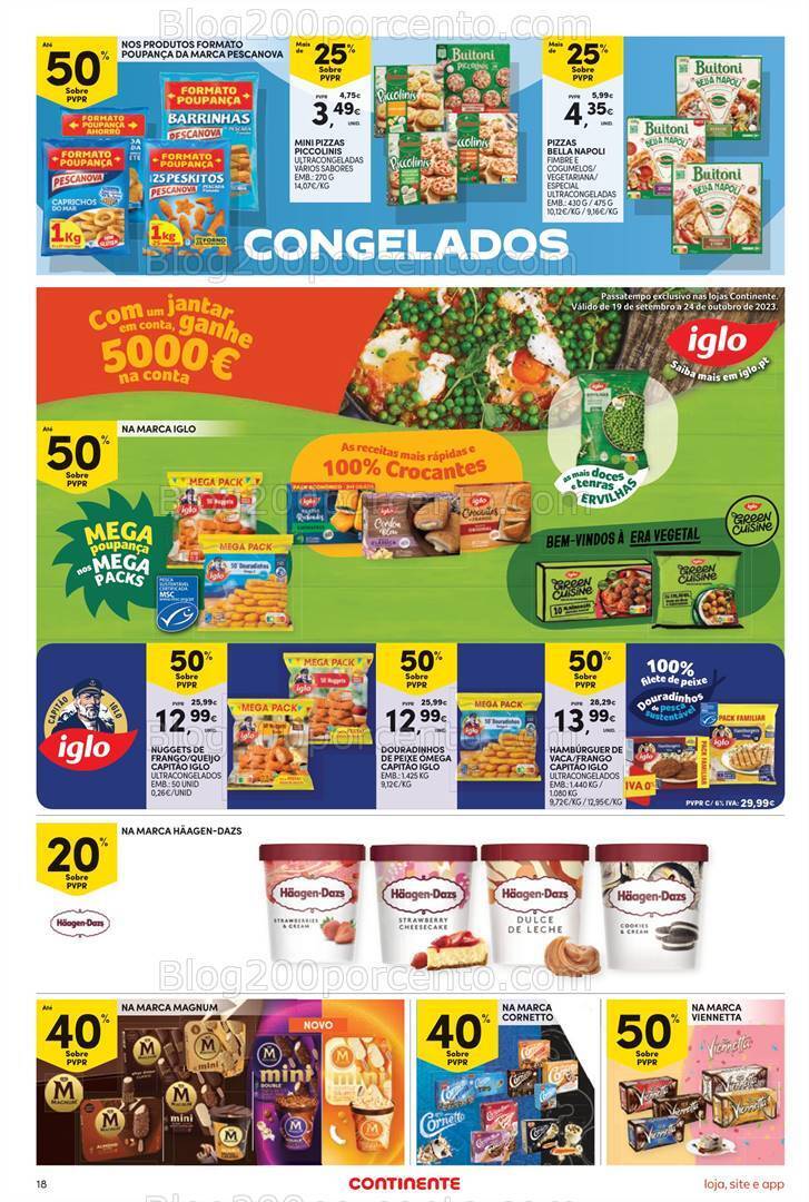 Antevisão Folheto CONTINENTE Bom Dia Promoções de 26 setembro a 2 outubro