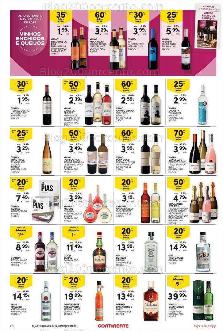 Antevisão Folheto CONTINENTE Bom Dia Promoções de 26 setembro a 2 outubro