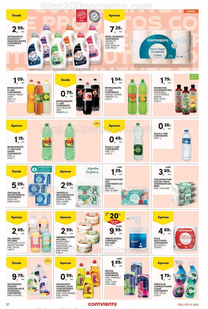 Antevisão Folheto CONTINENTE Bom Dia Promoções de 26 setembro a 2 outubro