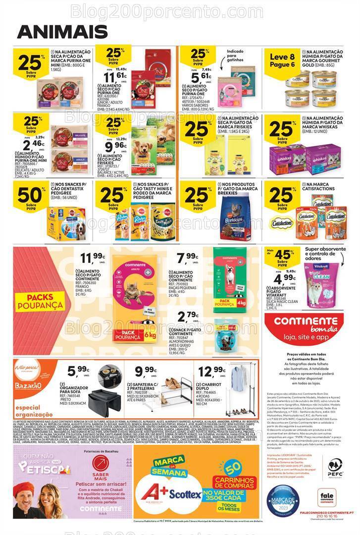 Antevisão Folheto CONTINENTE Bom Dia Promoções de 26 setembro a 2 outubro