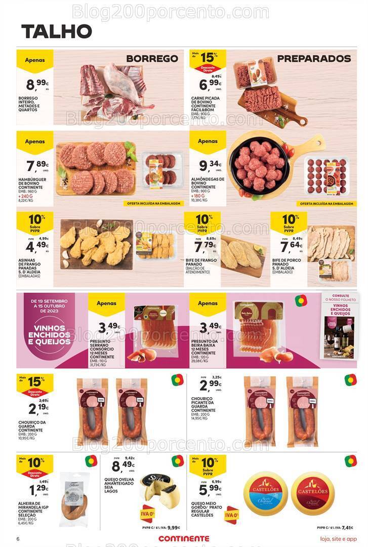 Antevisão Folheto CONTINENTE Bom Dia Promoções de 10 a 16 outubro