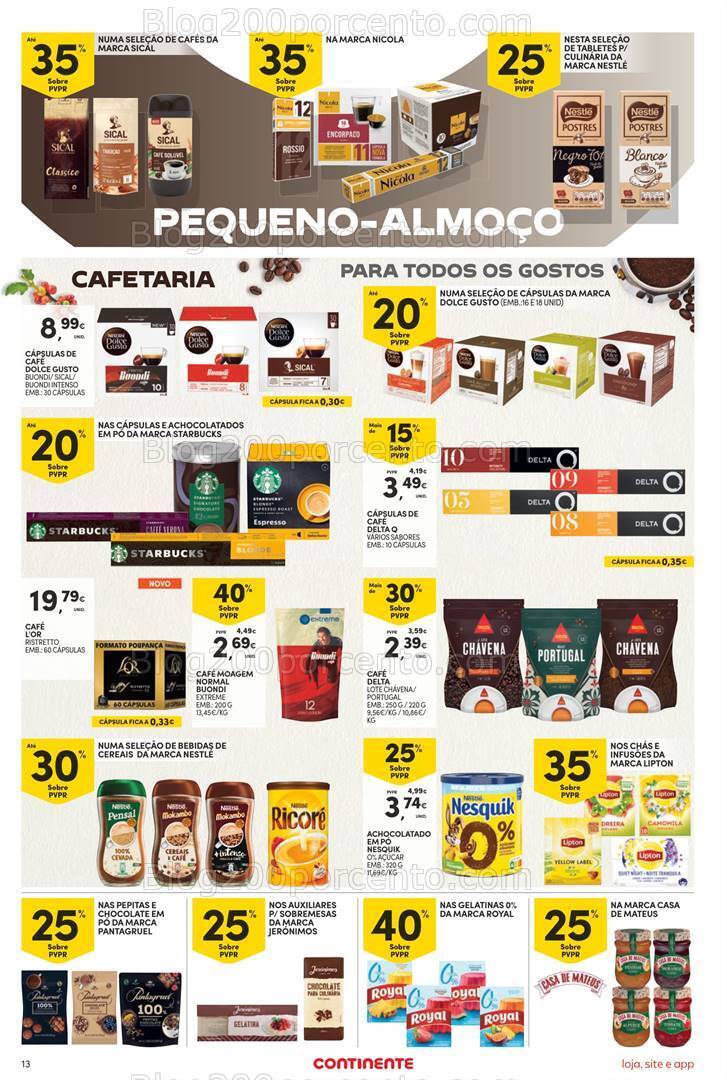 Antevisão Folheto CONTINENTE Bom Dia Promoções de 10 a 16 outubro