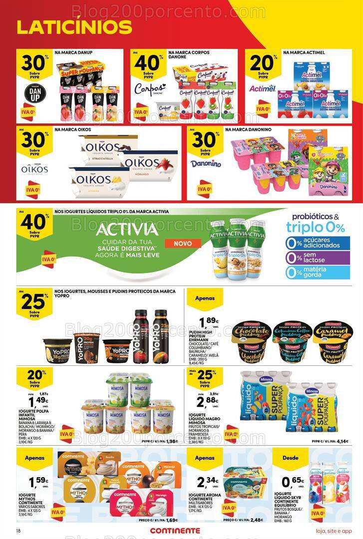 Antevisão Folheto CONTINENTE Bom Dia Promoções de 17 a 23 outubro