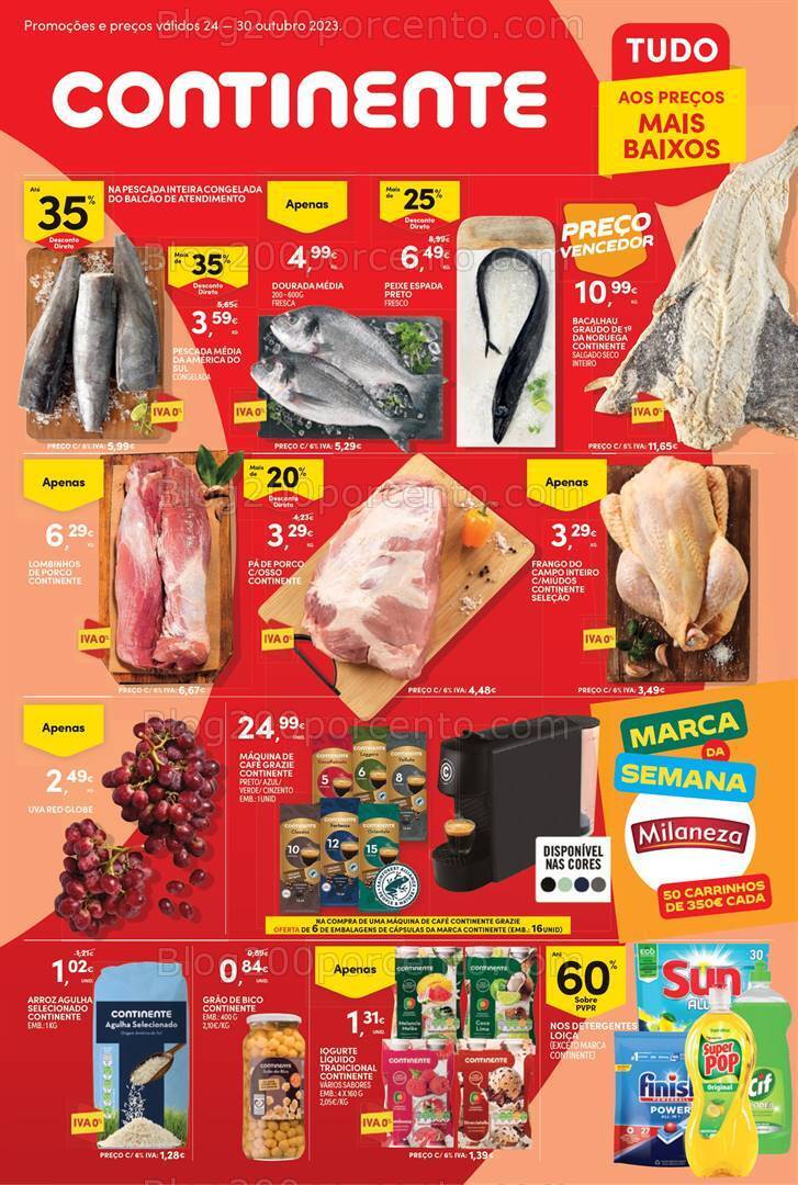 Antevisão Folheto CONTINENTE Bom Dia Promoções de 24 a 30 outubro