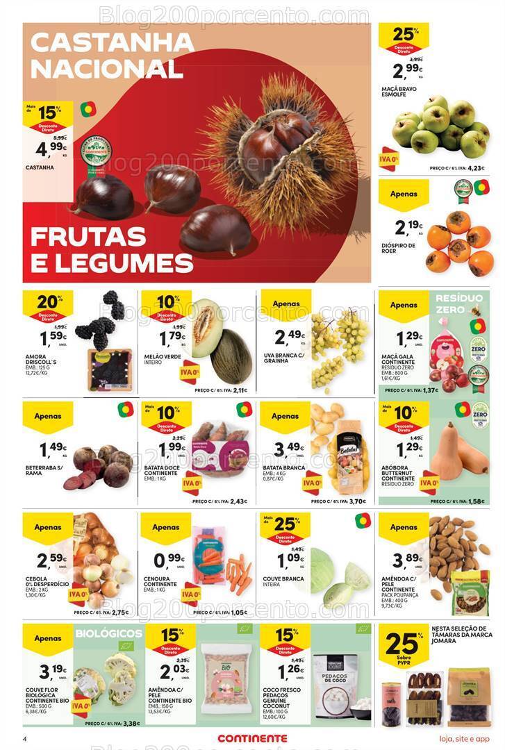 Antevisão Folheto CONTINENTE Bom Dia Promoções de 24 a 30 outubro