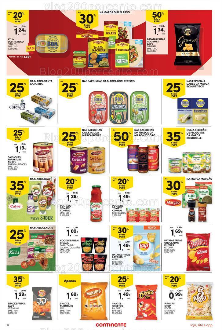 Antevisão Folheto CONTINENTE Bom Dia Promoções de 24 a 30 outubro