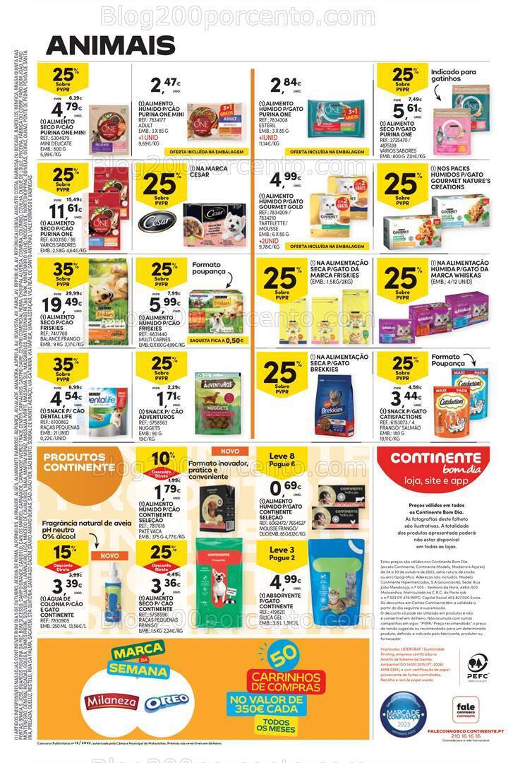 Antevisão Folheto CONTINENTE Bom Dia Promoções de 24 a 30 outubro