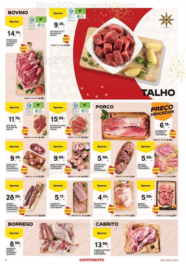 Antevisão Folheto CONTINENTE Bom Dia Promoções de 5 a 11 dezembro