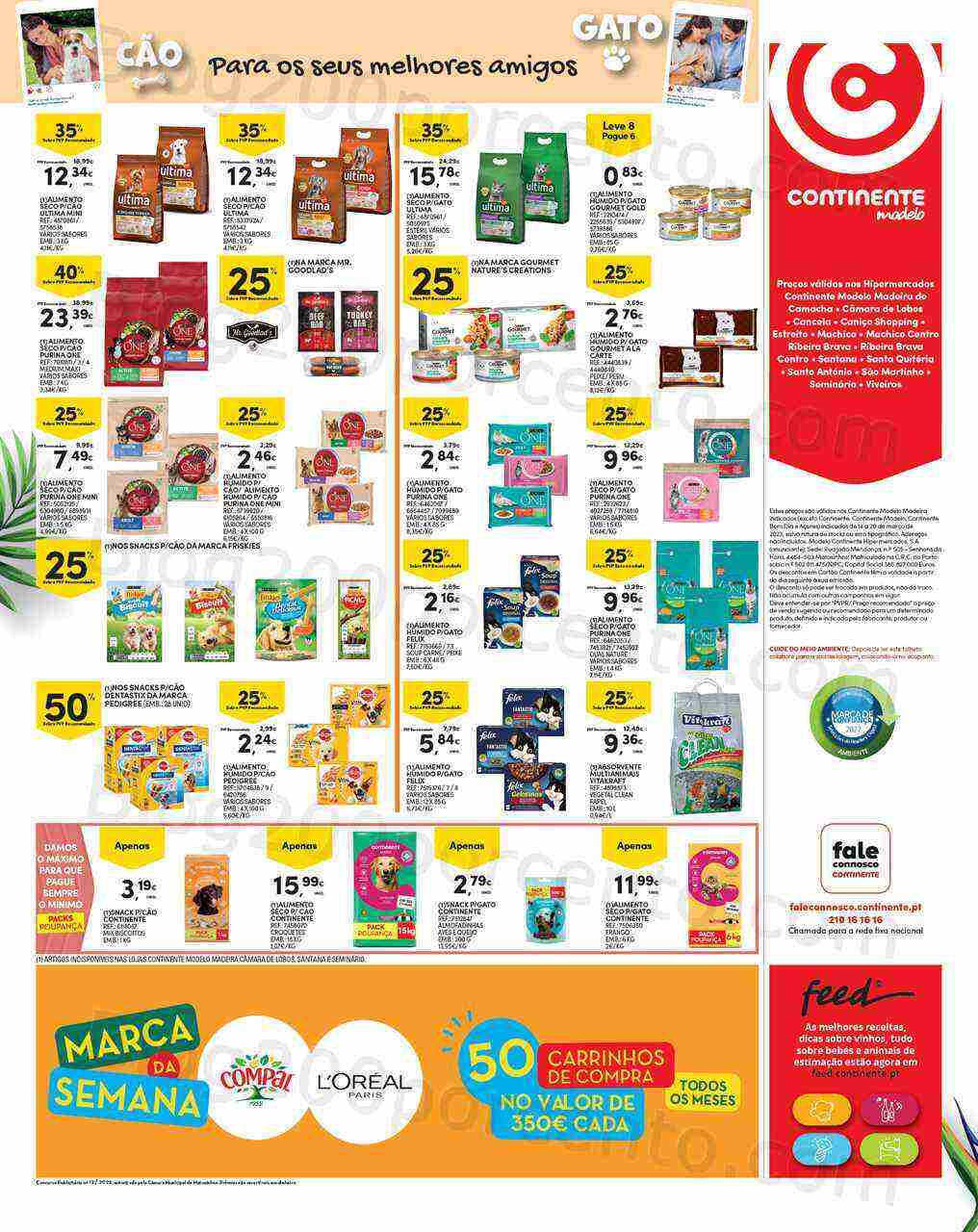 Antevisão Folheto CONTINENTE Madeira Promoções de 14 a 20 março