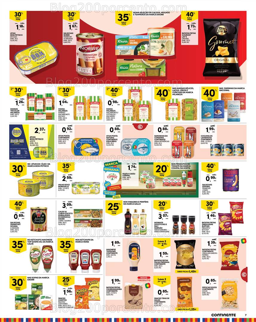 Antevisão Folheto CONTINENTE Madeira Promoções de 25 a 31 abril