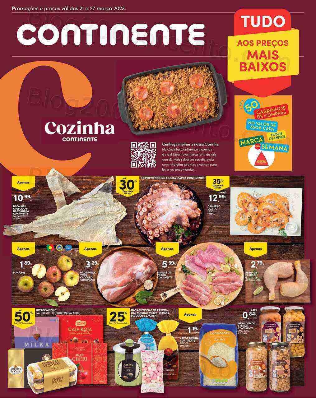 Antevisão Folheto CONTINENTE Madeira Promoções de 21 a 27 março