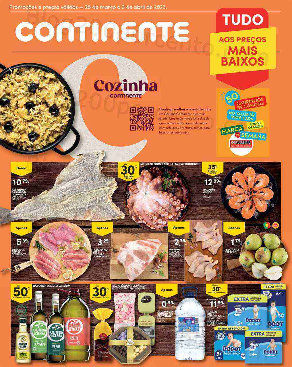 Antevisão Folheto CONTINENTE Madeira Promoções de 28 março a 3 abril