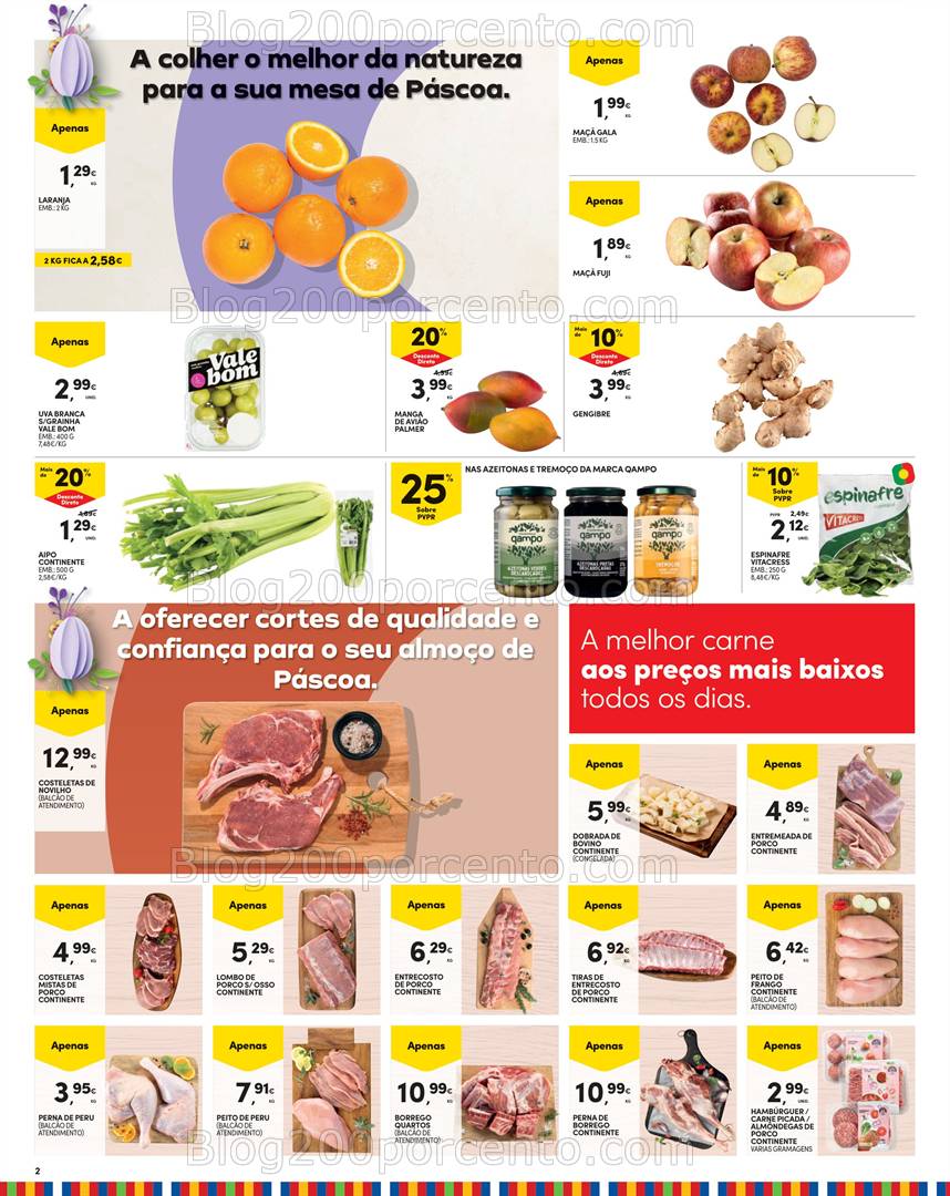 Antevisão Folheto CONTINENTE Madeira Promoções de 1 a 7 abril