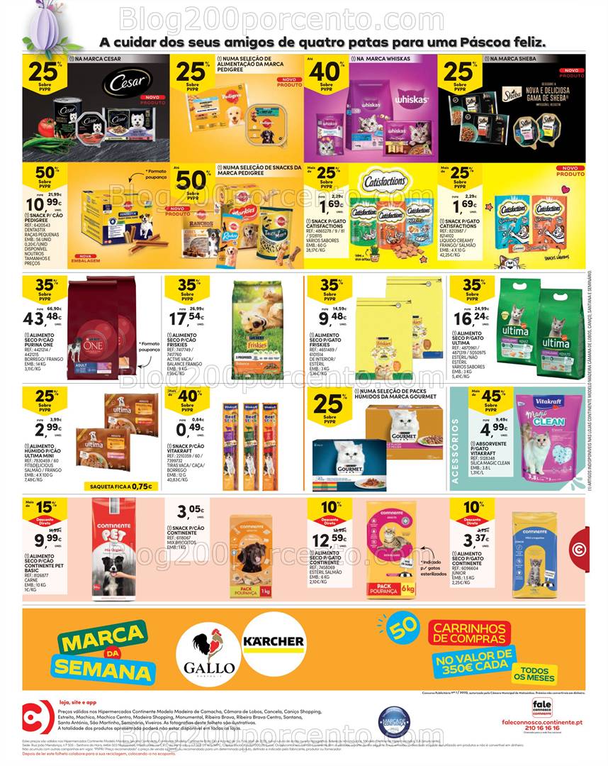 Antevisão Folheto CONTINENTE Madeira Promoções de 1 a 7 abril