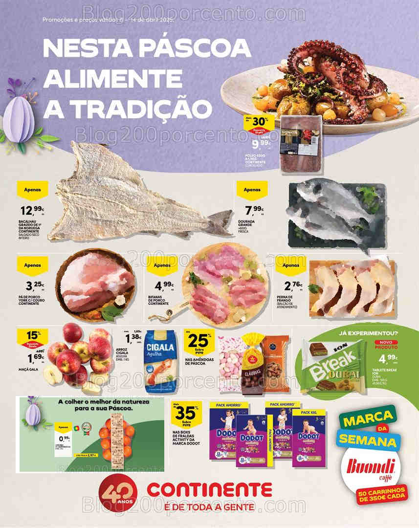 Antevisão Folheto CONTINENTE Madeira Promoções de 8 a 14 abril