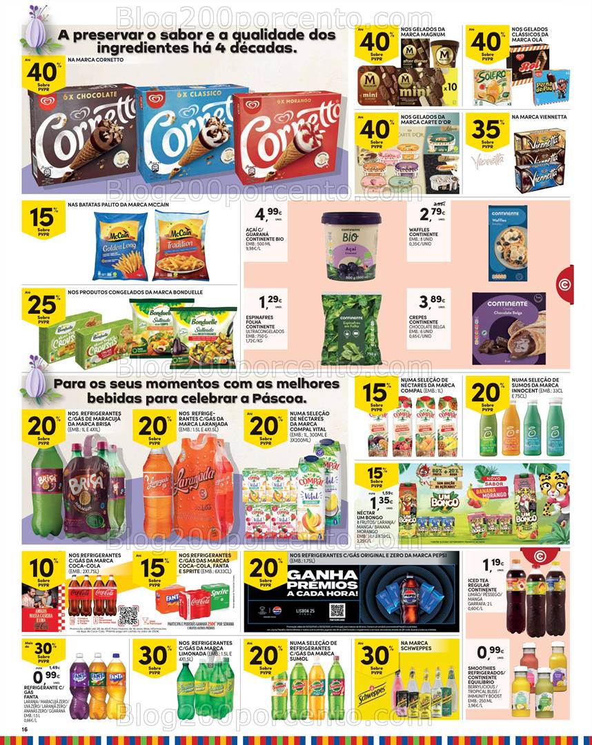 Antevisão Folheto CONTINENTE Madeira Promoções de 15 a 21 abril