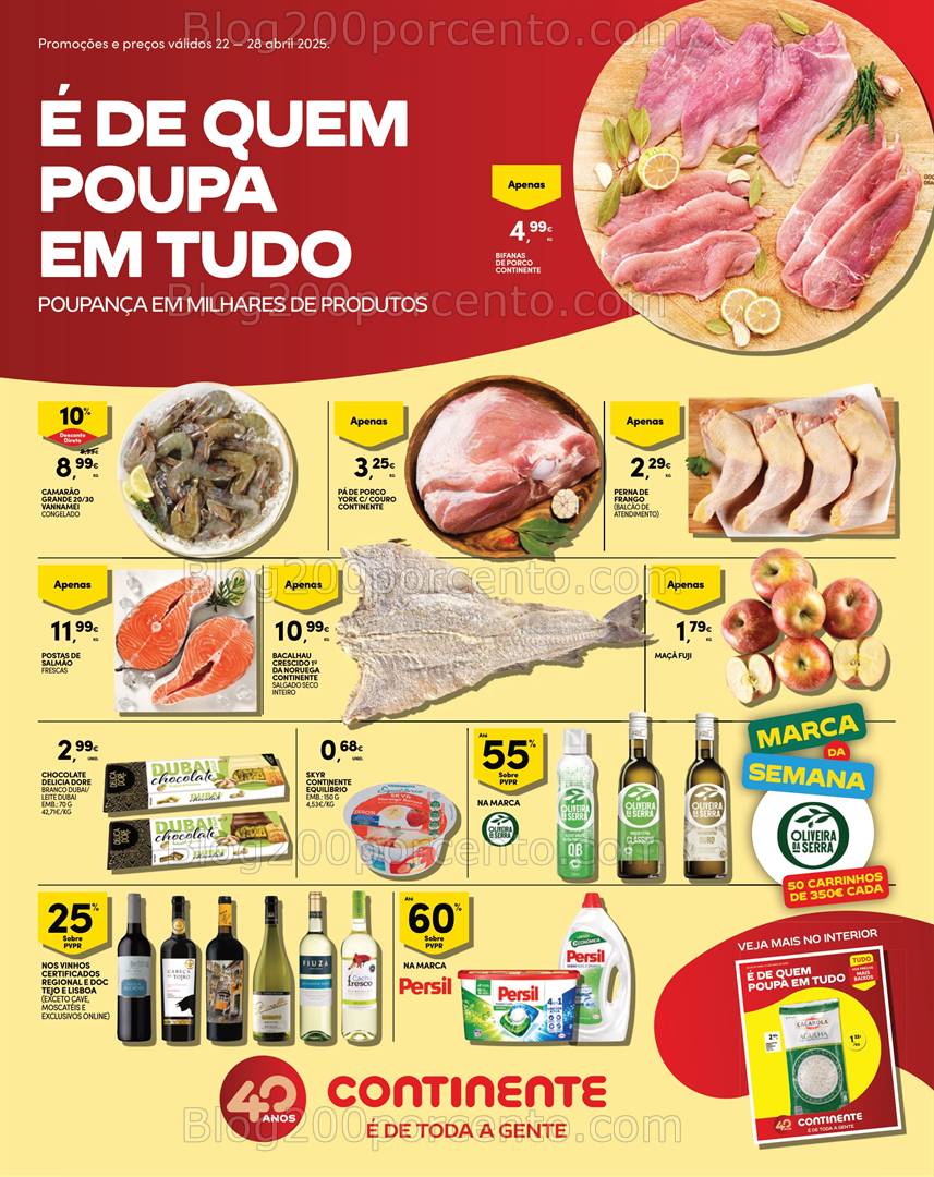 Antevisão Folheto CONTINENTE Madeira Promoções de 22 a 28 abril