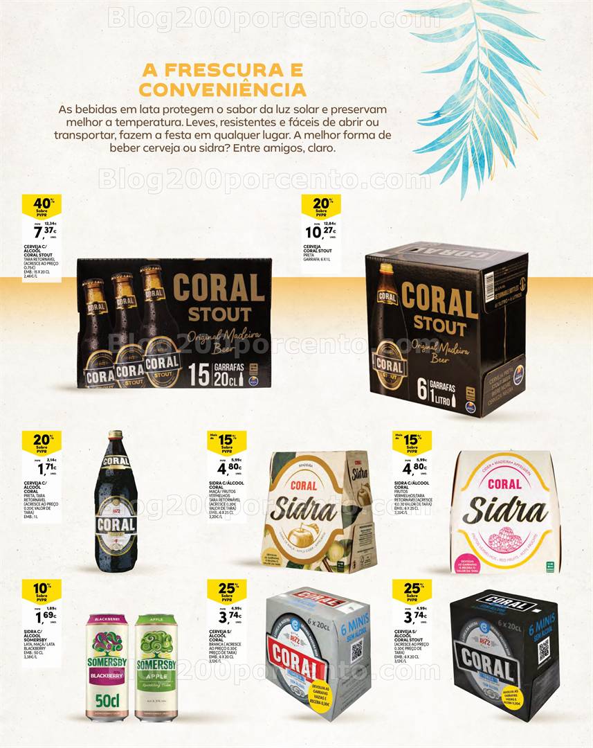 Antevisão Folheto CONTINENTE Extra Verão Madeira Promoções de 6 a 25 maio verão