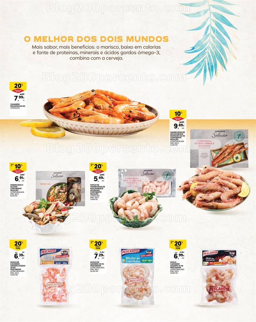 Antevisão Folheto CONTINENTE Extra Verão Madeira Promoções de 6 a 25 maio verão