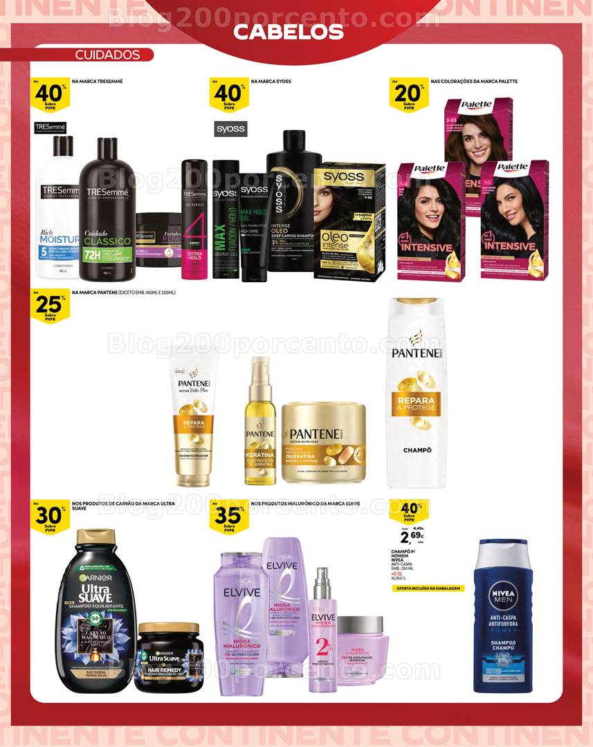 Antevisão Folheto CONTINENTE Beleza Madeira Promoções de 6 a 18 maio beleza