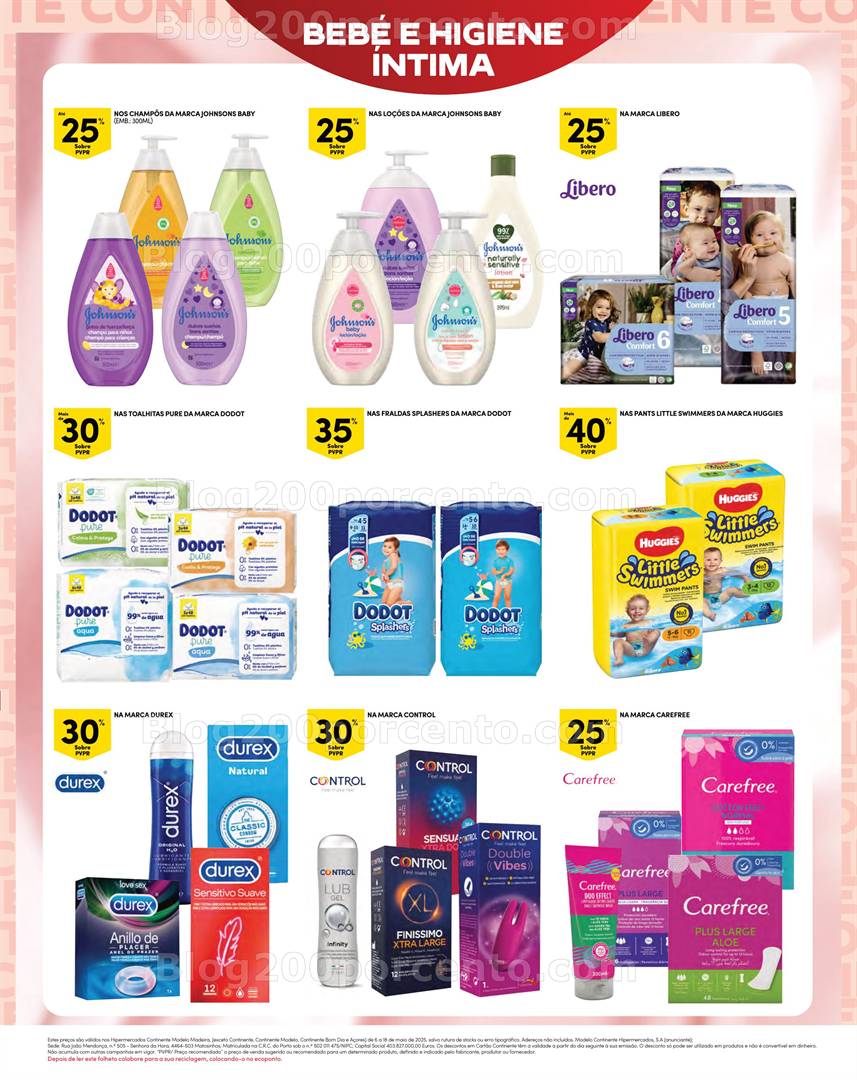 Antevisão Folheto CONTINENTE Beleza Madeira Promoções de 6 a 18 maio beleza