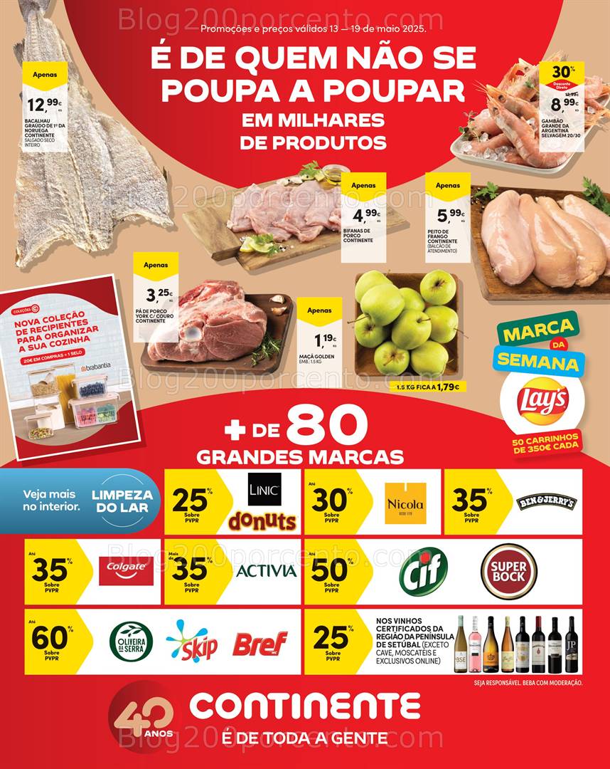 Antevisão Folheto CONTINENTE Madeira Promoções de 13 a 19 maio all